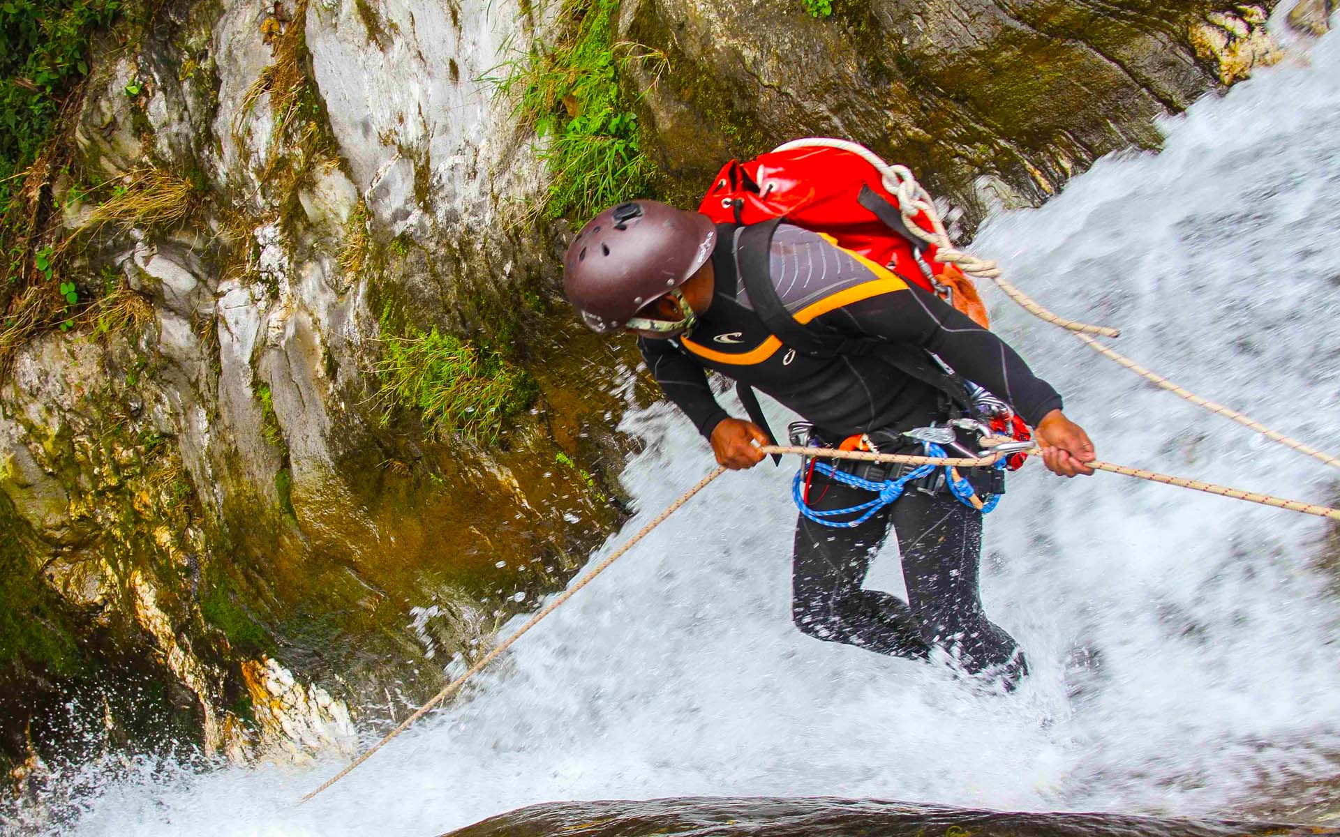In Nepal Ultimate Wet Wild Canyoning Experience 